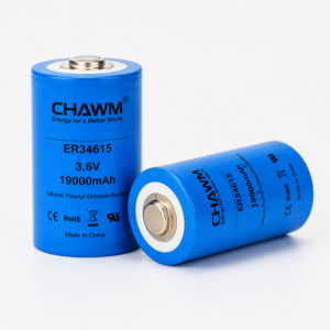 ER34615 3.6V 19000mAh Li-SOCl2 Lithium Battery